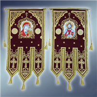 Хоругви тканинні