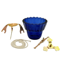 Стакани, поплавки, фітілі для лампад