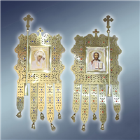 Хоругви металеві